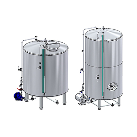 GrInox Beer Support brewtanks