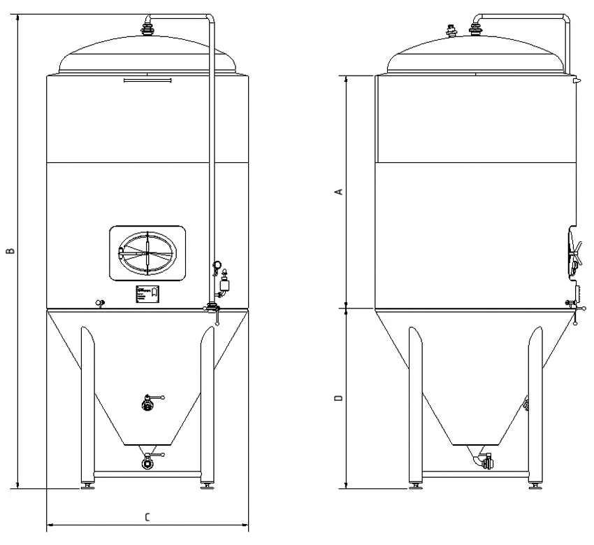 Unitank Capacity Unitanks - GR INOX