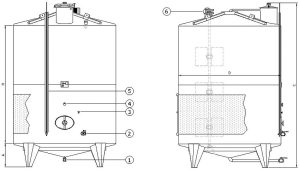 Gr Inox | Λάδι -Δεξαμενή ανάμιξης - Model ZM